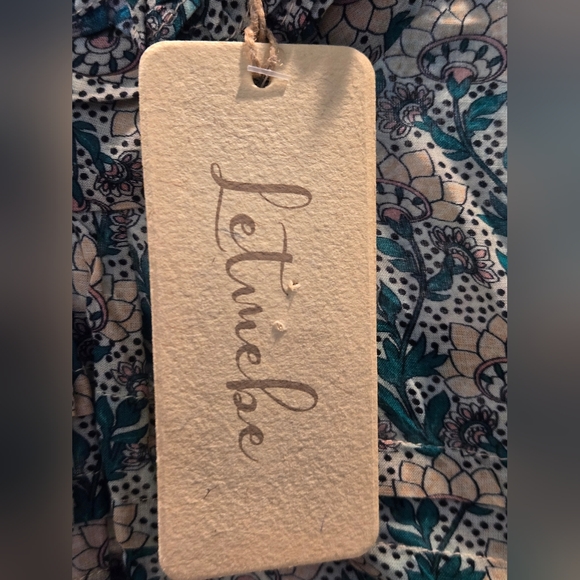 Anthropologie Let Me Be High-Necked Bohemian Peasant Blouse Small - Picture 6 of 7